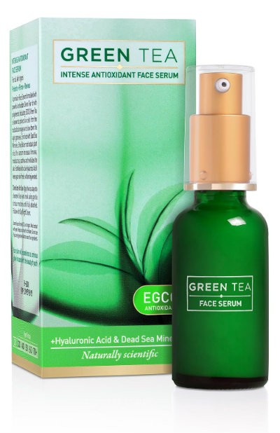 GREEN TEA Intensyvus antioksidacinis serumas veidui, 30 ml