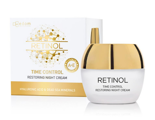 RETINOL naktinis veido kremas nuo senėjimo, 50 ml